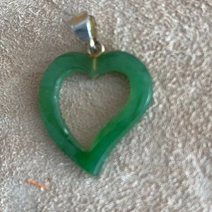 Heart Jade Pendant